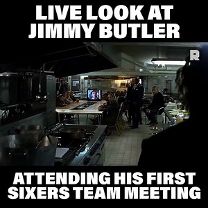 20K views · 327 reactions | Exclusive footage of Jimmy Butler's first Philadelphia 76ers team meeting. | The Ringer | Facebook