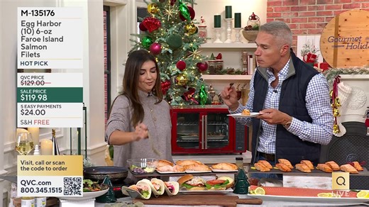 You are watching Gourmet Holiday(R) on QVC®. Shop the show, here: https://qvc.co/qvcshopoctobernow | QVC Live
