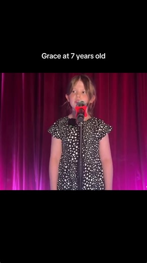 Grace's Stunning Performance at 7: You're My World