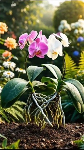 Dancing Orchids Tango 🌸💃 Stunning Flower Animation!