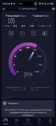 GX WI-FI SPEED TEST #shortsviral