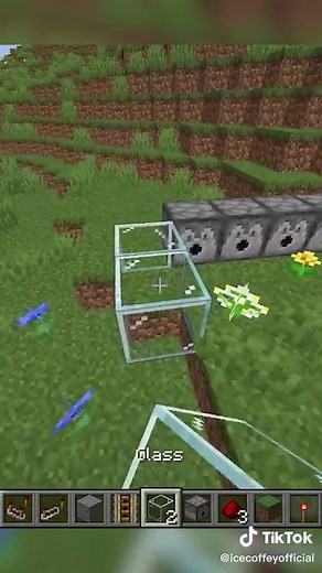 Minecraft Automatic Flower Farm Redstone Tutorial