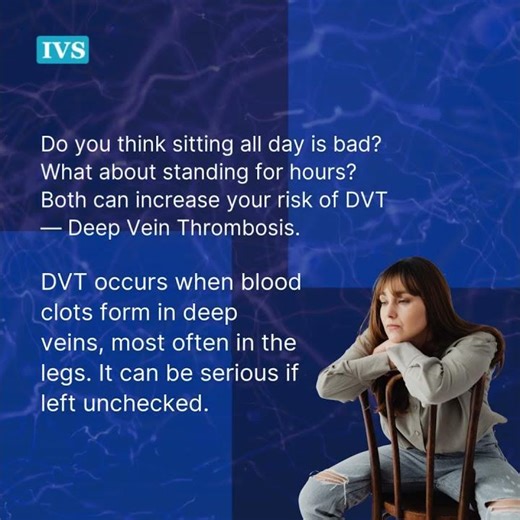 Standing Vs Sitting too long and DVT Risk