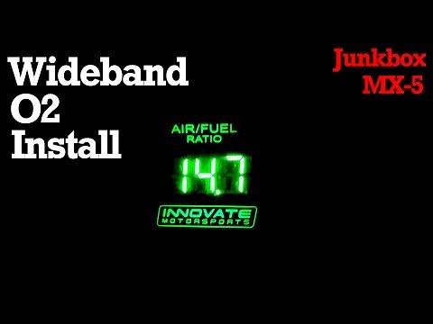 How To Install a Wideband 02 Sensor on Your MX-5
