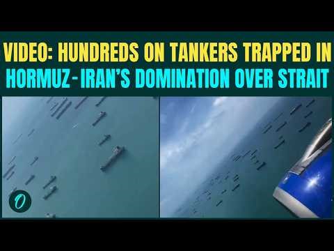Iran FULL CONTROL Over Strait of Hormuz! SHOCKING Video Shows Tankers Lines Up Waiting to Cross