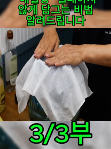 매실청 실패 없이 담그는 비법 (매실청 완성·보관·주의사항)