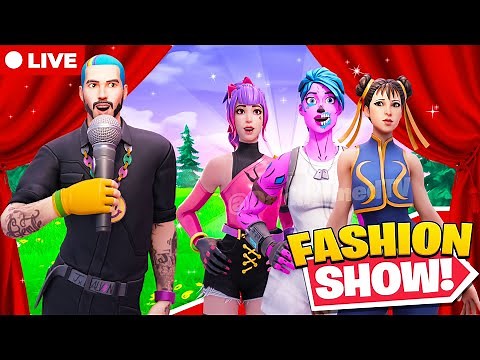 🔴 FORTNITE FASHION SHOW LIVE | NA-WEST | CREATIVE CUSTOM MATCHMAKING | FORTNITE LIVE