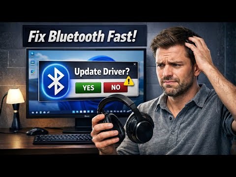How to Update Bluetooth Driver on Windows 11 (Fix Bluetooth Not Working Fast!)