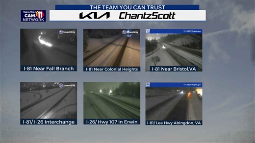 Snow and arctic cold today