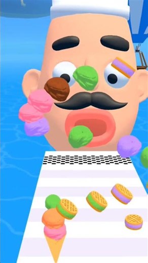 Ice 🍨🍦 Runner Gameplay 😎 #youtubeshorts