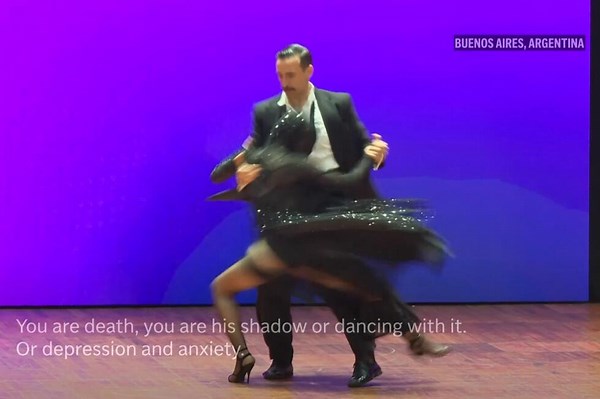 Argentine couple wins final of tango stage category in the Tango World Championship