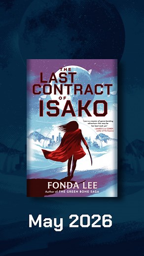 ⚔️ COVER REVEAL ⚔️ Science fiction readers, here's your exclusive first look at 'The Last Contract of Isako' by Fonda Lee! From the Goodreads Choice Award-nominated author of 'Jade City' comes a new thrilling science fiction epic. Add it to your Want to Read shelf here! https://www.goodreads.com/en/book/show/123161631-the-last-contract-of-isako?ref=abs25_gr_cr_fb_q4 A battle-worn corporate samurai undertakes one last mission on a merciless planet where death is always a mere breath away. Isako i
