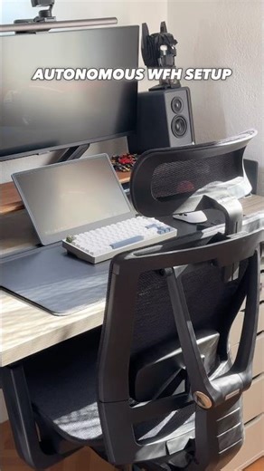 This is my Autonomous 2025 work from home desk setup