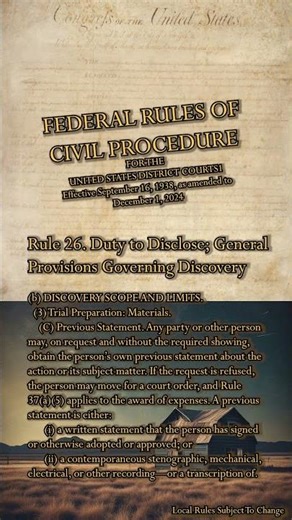 FRCP Rule 26(b)(3)(C)