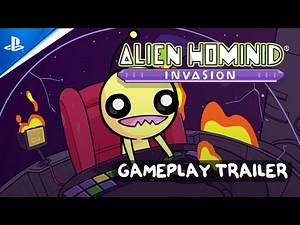 Alien Hominid Invasion Launch Trailer | Chaotic Co-Op Action on PS5 and PS4