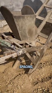 Farming Innovation for Easy Sowing #SmartFarming #AgricultureInnovation #SeedPlanter #VillageTechnology #FarmingSkills | Production Pulse