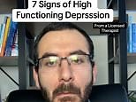 Therapist reveals seven signs of high-functioning depression