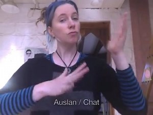 Here are some signs about being deaf and using Auslan (Australian sign language): Vocab: Deaf Hearing Sign Language Auslan (Australian sign language) Fingerspell/spell Alphabet (A-Z) Voice Lock your voice/voice off Oral (this is also the sign for lipread) There are some words and phrases here that aren’t commonly used in mainstream English. People who aren’t deaf are referred to as ‘hearing’. Deaf people who don’t use sign language, communicating with speech and lipreading, are described as ‘ora