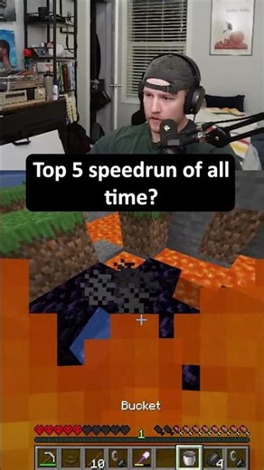 New WR in Minecraft??? #speedrun