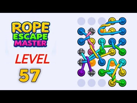 Rope Escape Master Level 57 walkthrough solution