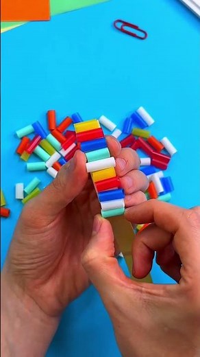 DIY Bubble Blower: Fun Science Time for Kids 💨🫧 #shorts