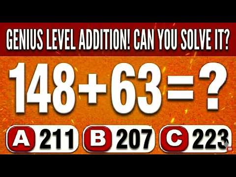 🐲 50 Addition Questions for Kids! Can You Beat it?