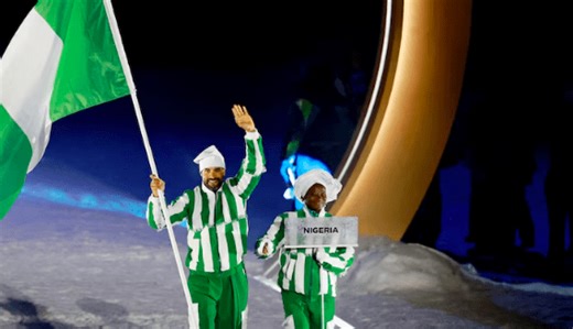 Samuel Ikpefan Makes History At 2026 Winter Olympics - Voice of Nigeria Broadcasting Service