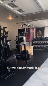 Rachel and Steele's home gym build. https://www.roguefitness.com/facility-outfitting/garage-gyms #ryourogue | Rogue Fitness