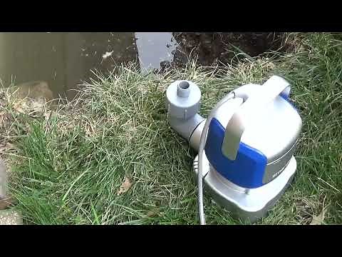 Pump to Remove Standing Water