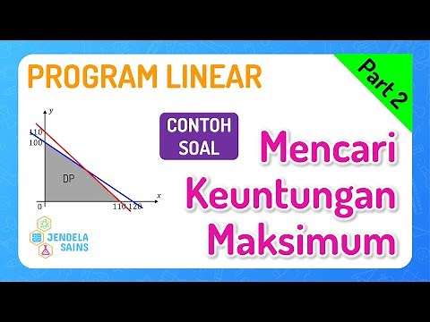 Linear Program • Part 2: Example Problem Calculating Maximum Profit