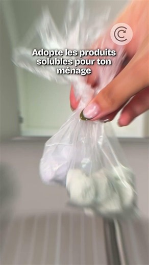 Save space with dissolvable cleaning products