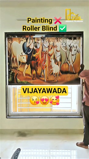 Vijayawada Roller Blinds ☎️9059459025 #rollerblinds #atrixinteriors #blinds #shorts #vijayawada