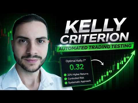 Kelly Criterion Position Sizing Testing with Automated Trading Systems