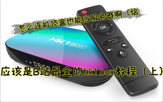 【简介必看】可能是B站最全的hk1 box教程