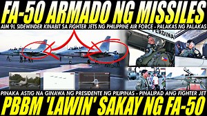 1.2M views · 10K reactions | LIMANG FA-50PH ARMADO NG AIR TO AIR MISSILES, PRESIDENT MARCOS PINALIPAD ANG FIGHTER JETS NG PILIPINAS, SINUBUKAN ANG LAKAS NG FA-50 JETS #FA50 #BBM #PresidentMarcos #AFPModernization #fa50ph #Philippines #C295 | GOOD News Philippines | Facebook