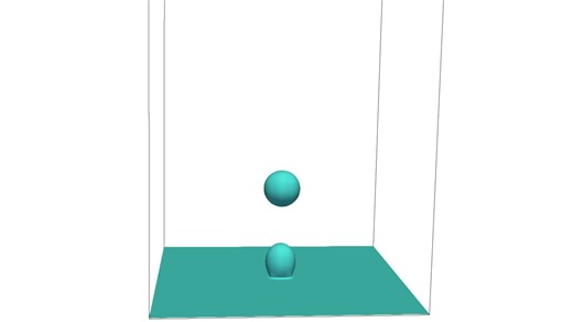LBM 三维单气泡成核沸腾模拟
