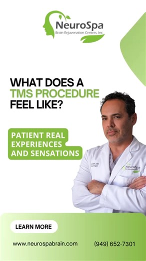 What does a TMS procedure feel like?