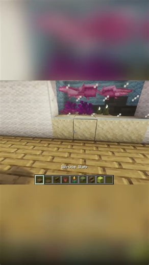 Axolotl home in Minecraft #Minecraft #minecraftbuilding #subscribe #gaming