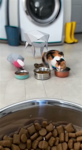 Dog Sees His Pets… as GLITCHED Game Characters! 🤯🐶🐱🦜 #shorts #funnypets #glitchvideo