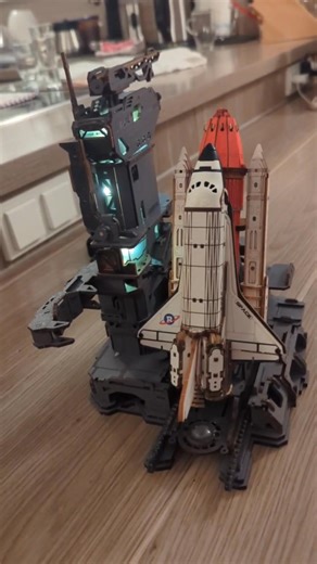 9.4K views · 17 reactions |  Assemble. Ignite. Launch—the ROKR Space Shuttle in motion. | ROKR | Facebook