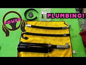 HOW TO CONNECT POWER STEERING HOSES FOR YOUR LS SWAP? (PART18)