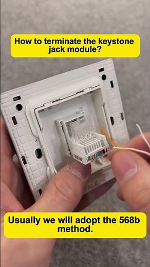 I will share the easiest tutorial about how to wire a faceplate. So you can diy any time