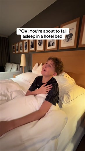 POV: Falling Asleep in a Hotel Bed