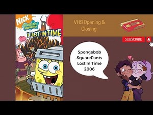 Spongebob SquarePants Lost In Time 2006 VHS Opening & Closing