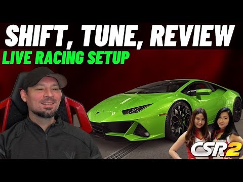CSR2 Lamborghini huracan evo coupe, how to drive and live racing setup, stage 5 and stage 6
