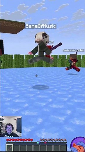 What Happens With Knockbacks Sticks In Minecraft? #minecraft #minecraftshorts #minecraftchallenge