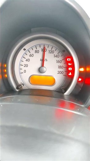 Maruti Ritz meter light blinking problem