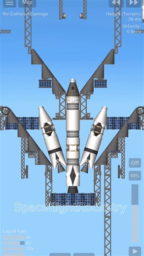 Rocket Factory in SFS #spaceflightsimulator #gaming #ytshorts