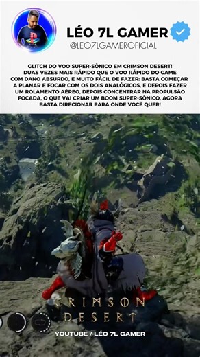 HOW TO DO THE SUPERSONIC FLIGHT GLITCH IN CRIMSON DESERT! #shorts