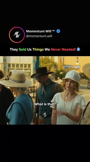 Momentum Will ™ | Business | Wisdom on Instagram: "The Illusion of Convenience 🌀📺💡 In 1923, progress doesn’t arrive with chains — it arrives with appliances. They sell washing machines, refrigerators, electric stoves… promising freedom, ease, a better life. But here’s the catch: we didn’t buy time — we bought bills. The promise was simple: work less, live more. The reality? Work harder, earn more, just to keep the lights on and the fridge humming. 💰🔌 Every so-called convenience quietly aske